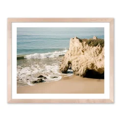 Malibu Framed Print by Morgan Ashley