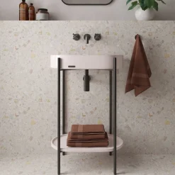 Manhattan Oval Handmade Vessel Sink & Console