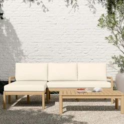 Mara Vista Outdoor 2-Piece Chaise Sectional (88")