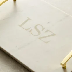 Marble & Brass Charcuterie Board