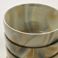 Marble Swirl Dip Bowls (Set of 4)