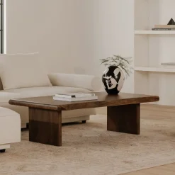 Margaret Live Edge Coffee Table (55")