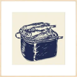 Mariners Meal Framed Wall Art By Walker Noble