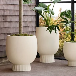 Marta Ficonstone Indoor/Outdoor Planters