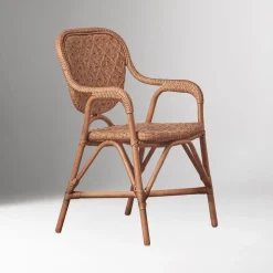 Maru Rattan Dining Arm Chair