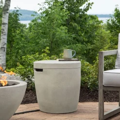 Maryam Concrete Round Propane Tank Cover (20")