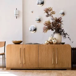 Mercury Glass Orb Wall Art