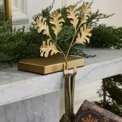 Metal Botanical Stocking Holders