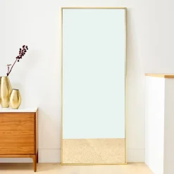 Metal Frame Floor Mirror