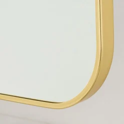 Metal Frame Pivot Mirror - Landscape
