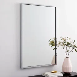 Metal Frame Rectangular Wall Mirror