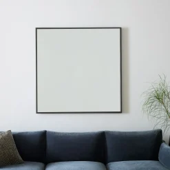 Metal Frame Square Wall Mirror