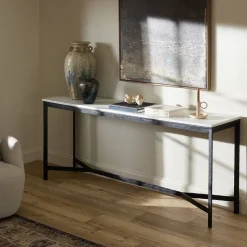 Michael Marble Console Table (78")