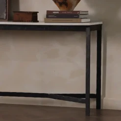Michael Marble Console Table (78")