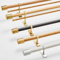 Mid-Century Adjustable Curtain Rod