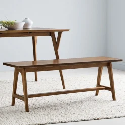 Mid-Century A-Frame Bench (52")