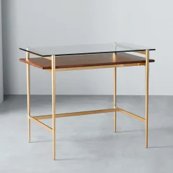 Mid-Century Art Display Mini Desk (36")