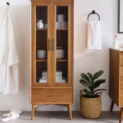 Mid-Century Bathroom Pharmacy Cabinet (60")