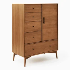 Mid-Century Chifforobe (40") - Acorn