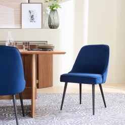 Mid-Century Dining Chair - Metal Legs