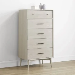 Mid-Century 5-Drawer Dresser (27")