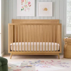 Mid-Century 4-in-1 Convertible Crib