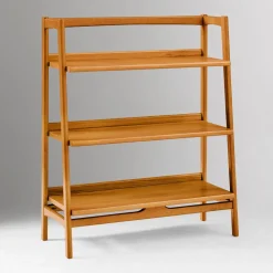 Mid-Century Low Bookshelf (36")