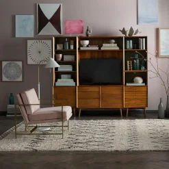 Mid-Century Media 6-Piece Set (81") - Acorn