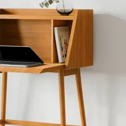 Mid-Century Mini Secretary Desk (28")