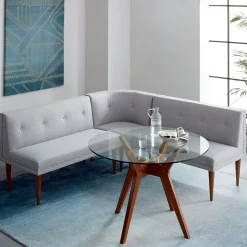 Mid-Century 3-Piece Banquette - Large
