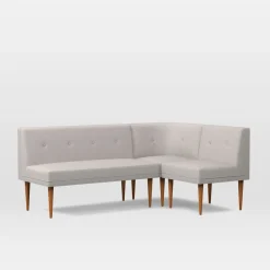 Mid-Century 3-Piece Banquette - Small