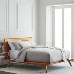 Mid-Century Platform Bed