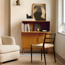 Mid-Century Secretary Desk (38")