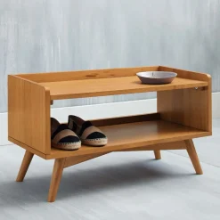Mid-Century Shoe Rack - Acorn