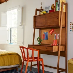 Mid-Century Smart Wall Desk (38")
