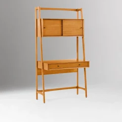Mid-Century Wall Desk (38")