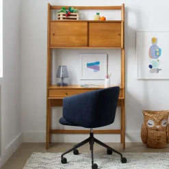 Mid-Century Wall Desk (38")