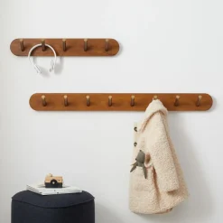 Mid-Century Wall Rack - Acorn