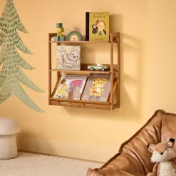 Mid-Century Wall Shelf (24")