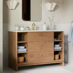 Miles Open Format Single Bathroom Vanity (48")