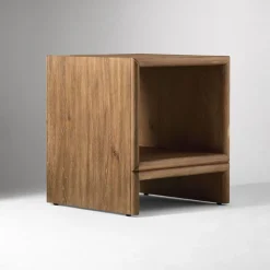 Miles Open Storage Side Table (18")