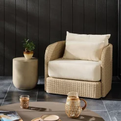 Milledgeville Outdoor Swivel Chair