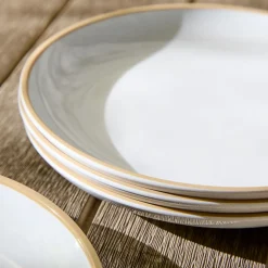 Mill Melamine Outdoor Salad Plate Sets