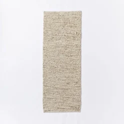 Mini Pebble Wool Jute Rug
