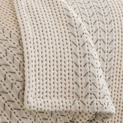 Mixed Herringbone Blanket