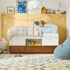 Modern Captain's Bed w/ Desk