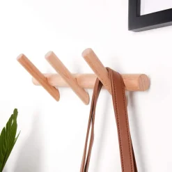 Modern Home by Bellver 3-Hook Coat Rack
