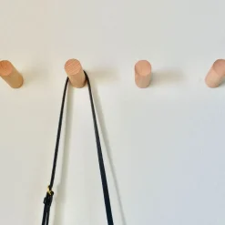 Modern Home by Bellver Wooden Peg Wall Hooks - Set of 4