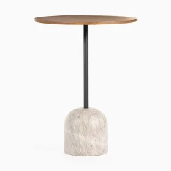 Modern Marble Round Bar & Counter Tables (32")