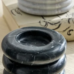 Modern Marble Round Decorative Boxes